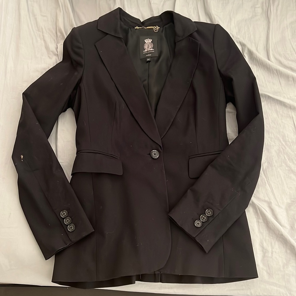 Juicy Couture black blazer size medium